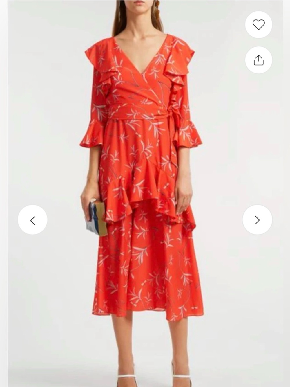 Borgo De Nor Aiana Ruffle Dress